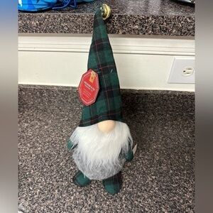 Balsam and Fir Christmas Plaid Gnome Decor